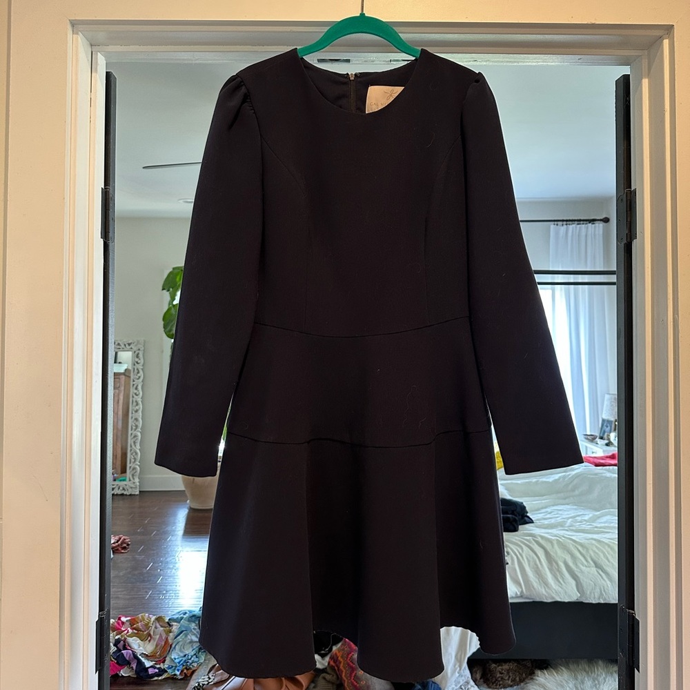 Gal meets glam navy blue Celeste dress size 10